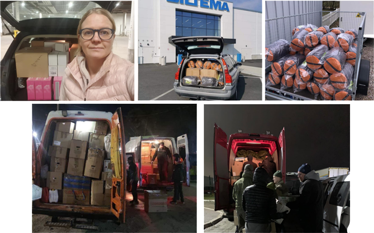 Humanitarian aid to Ukraine